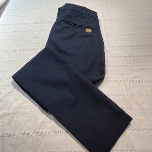 Men’s slim dress pants navy blue size 30 Zara